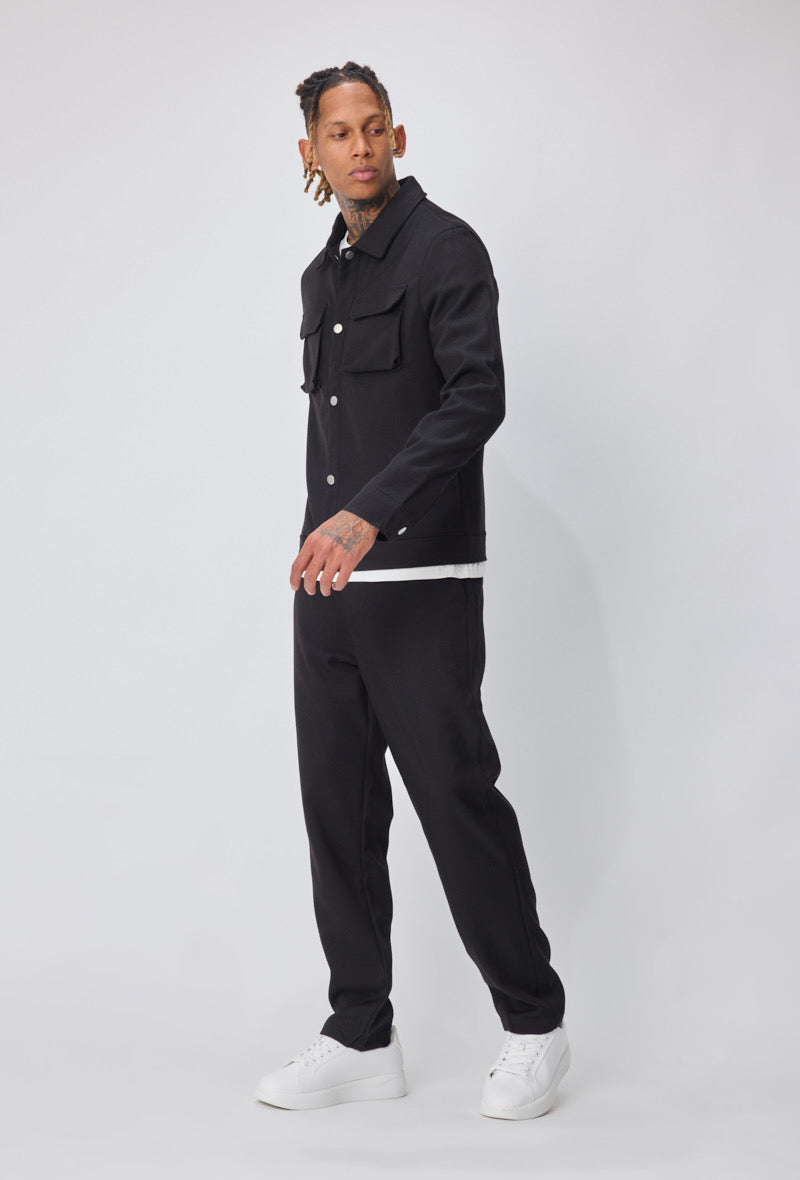 Ensemble veste pantalon class Noir | Lyon