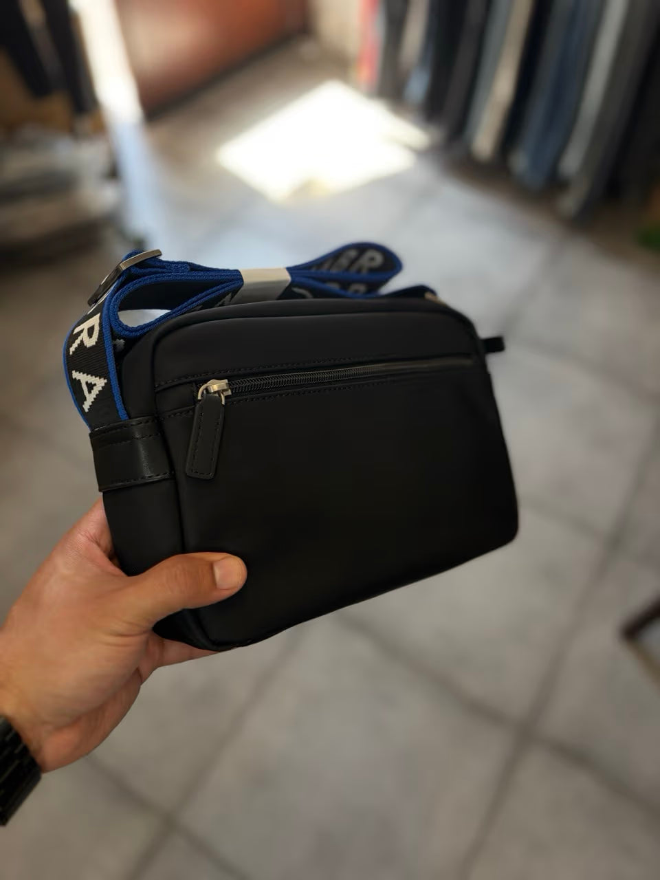 Sacoche, bandoulière CHABRAND NOIR / BLEU