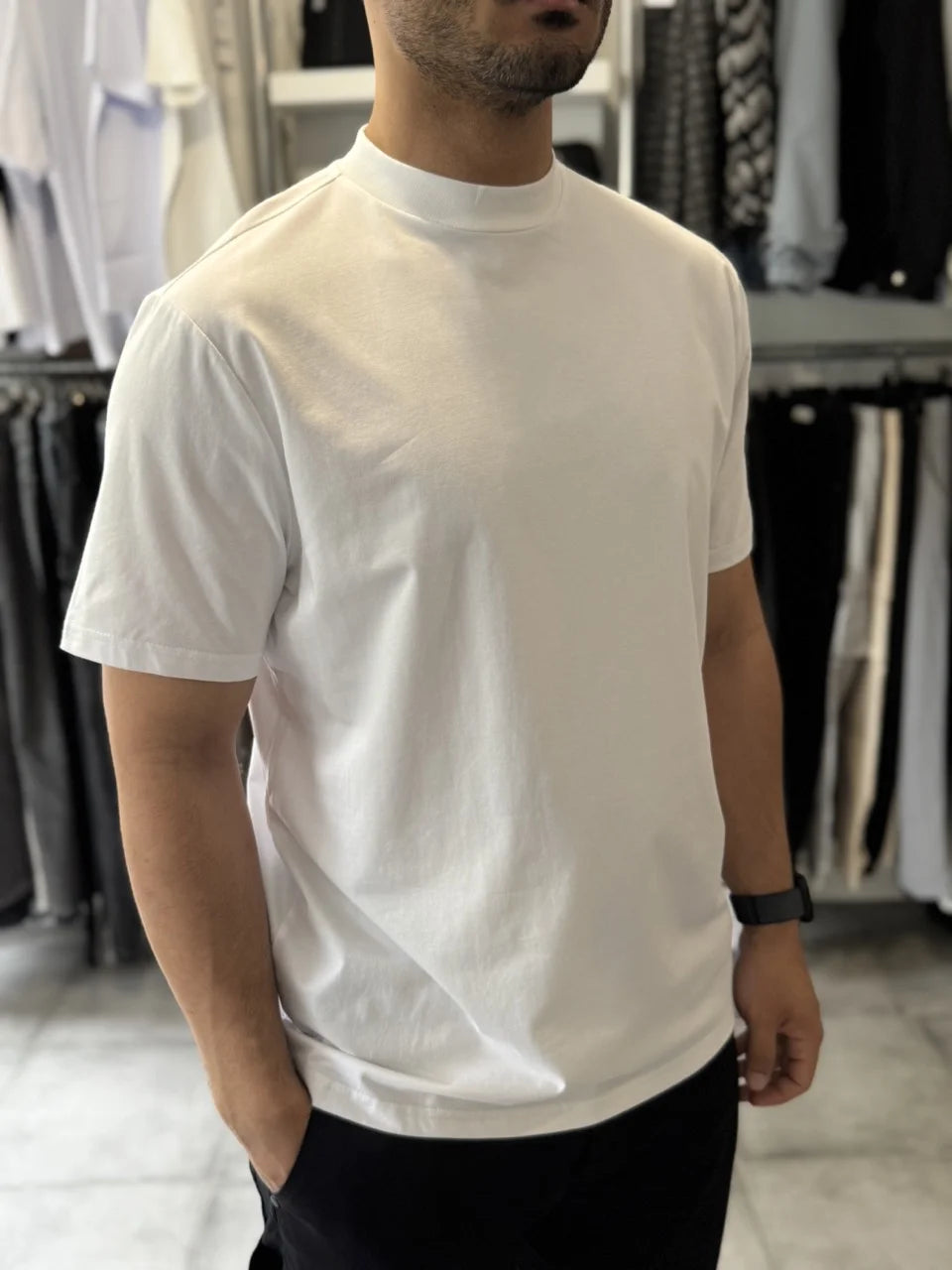 T-shirt basique blanc