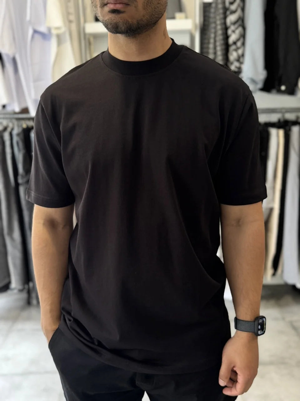 T-shirt basique noir IP