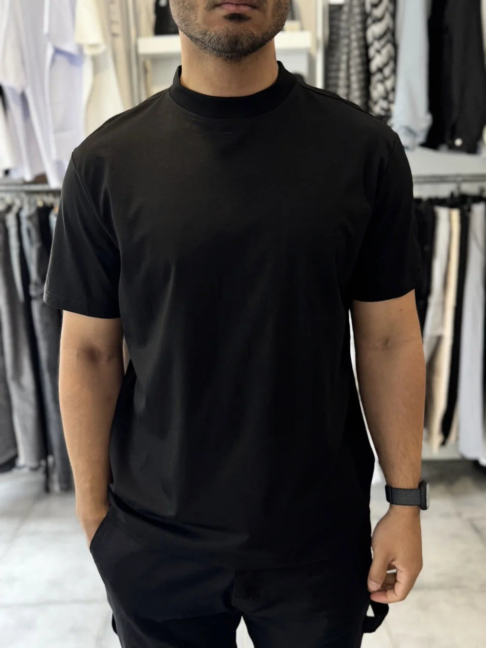 T-shirt basique noir