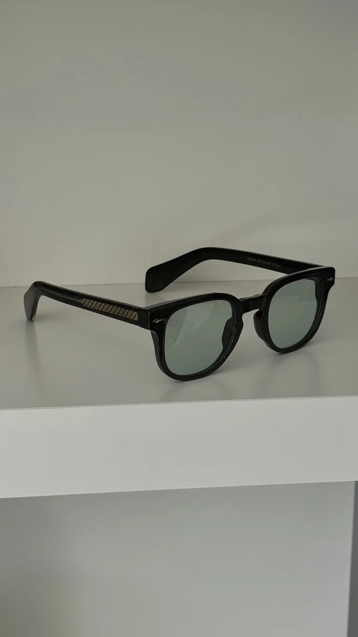 Lunettes De Soleil 551 Transparent vert