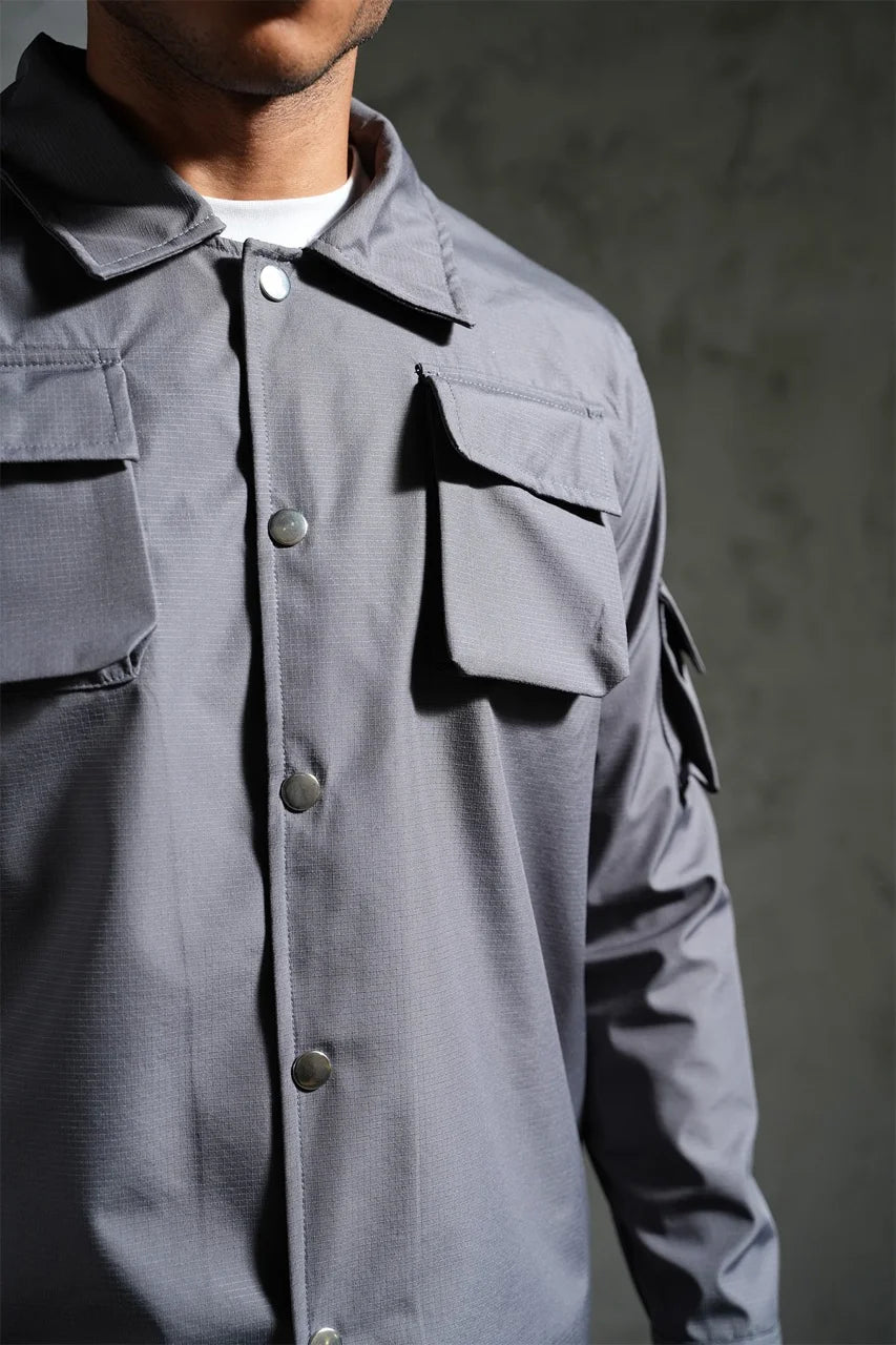 Ensemble cargo couleur gris anthracite | Lyon