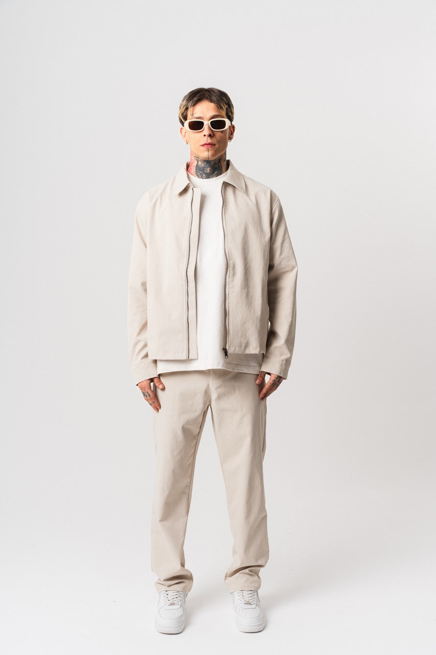 Ensemble classy Beige veste et pantalon | TIKTOK