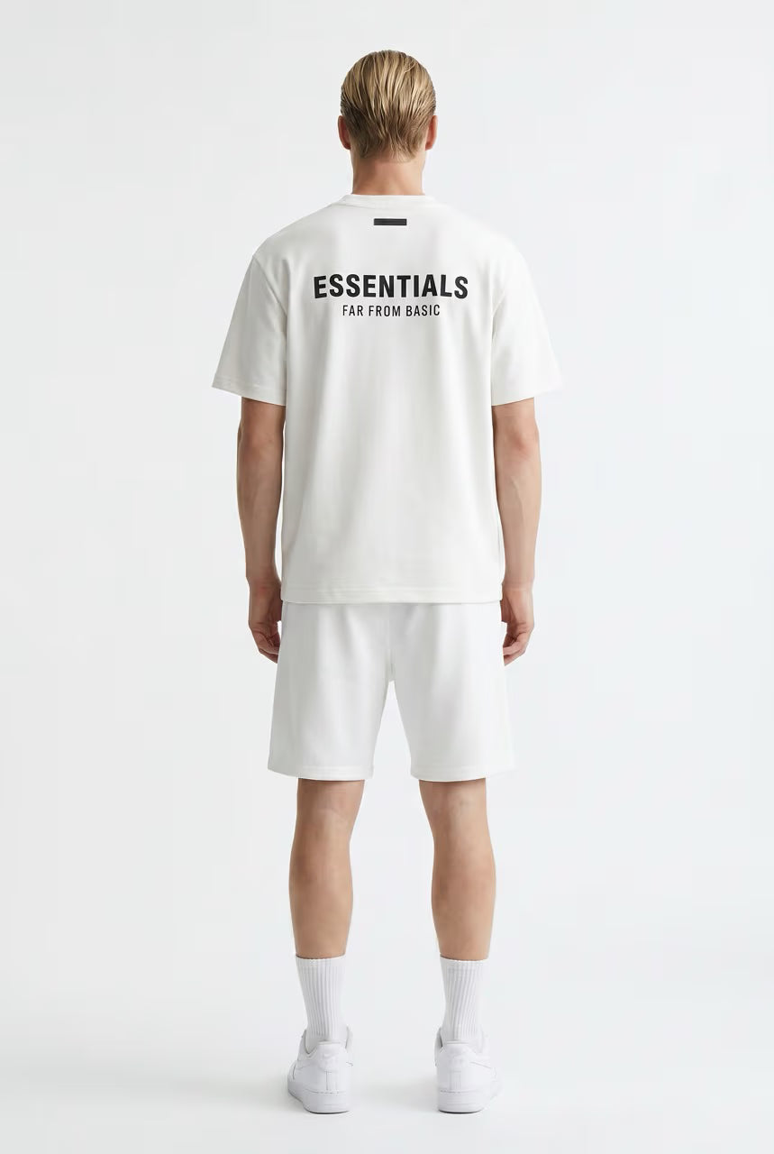 Ensemble Essentials oversize blanc