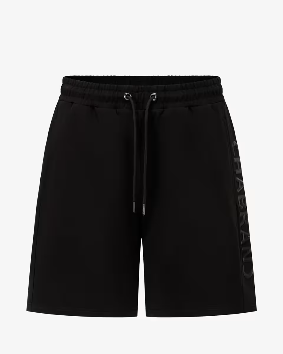 Short full noir logo relief CHABRAND | Lyon