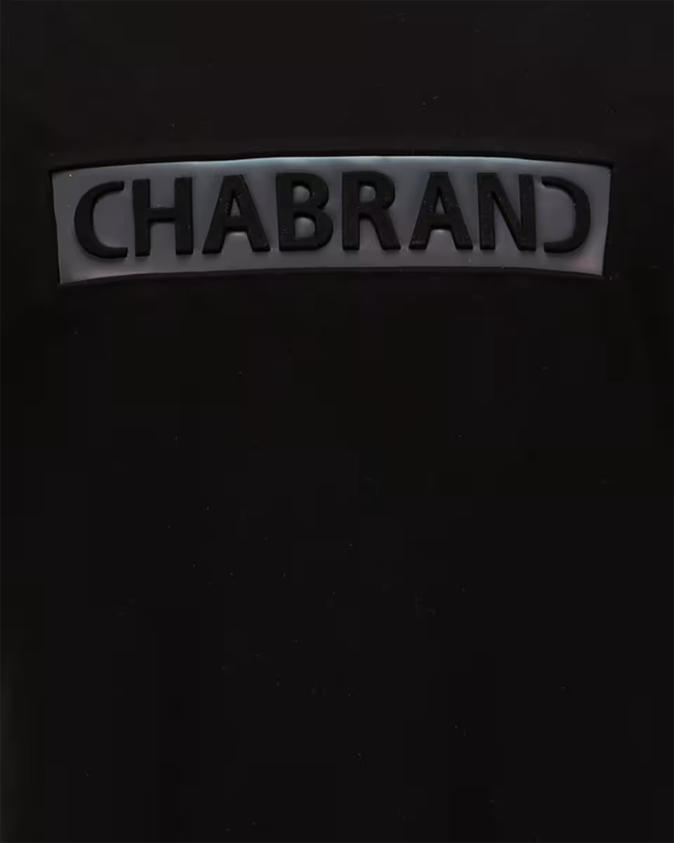 T-shirt Noir Chabrand logo encadré | Lyon