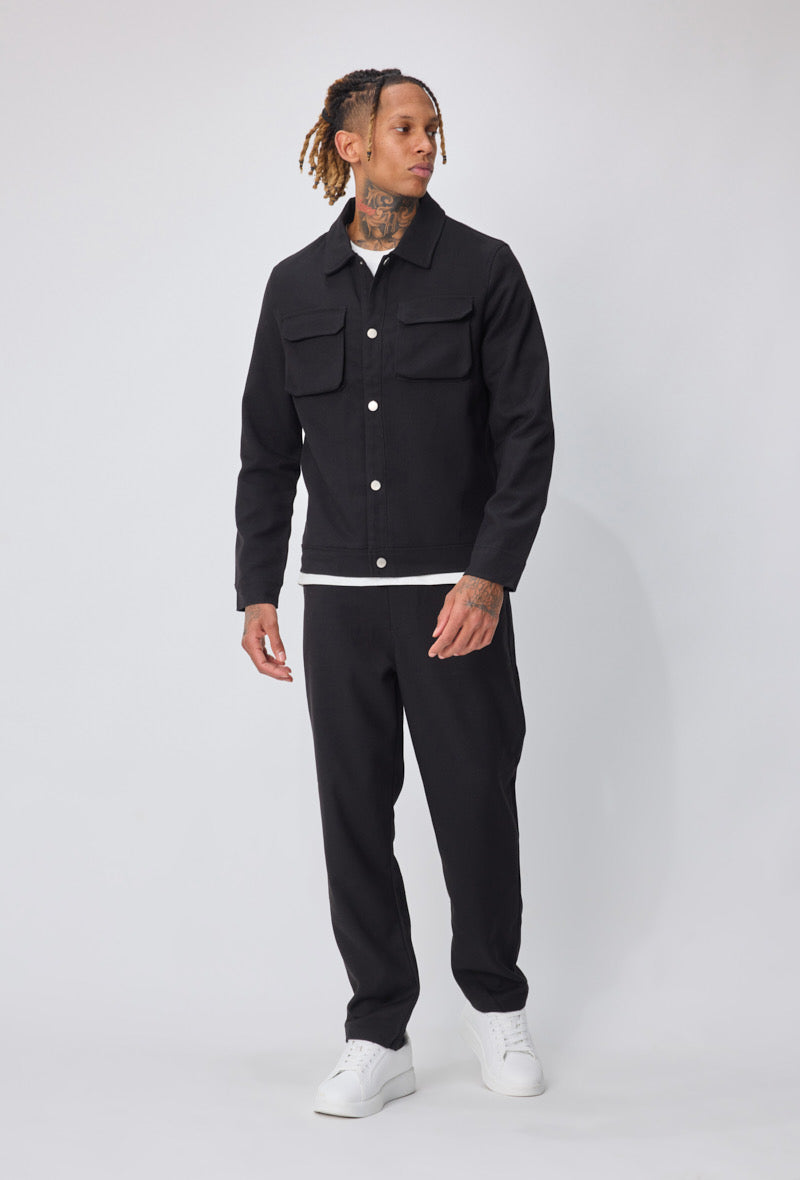Ensemble veste pantalon class Noir | Lyon