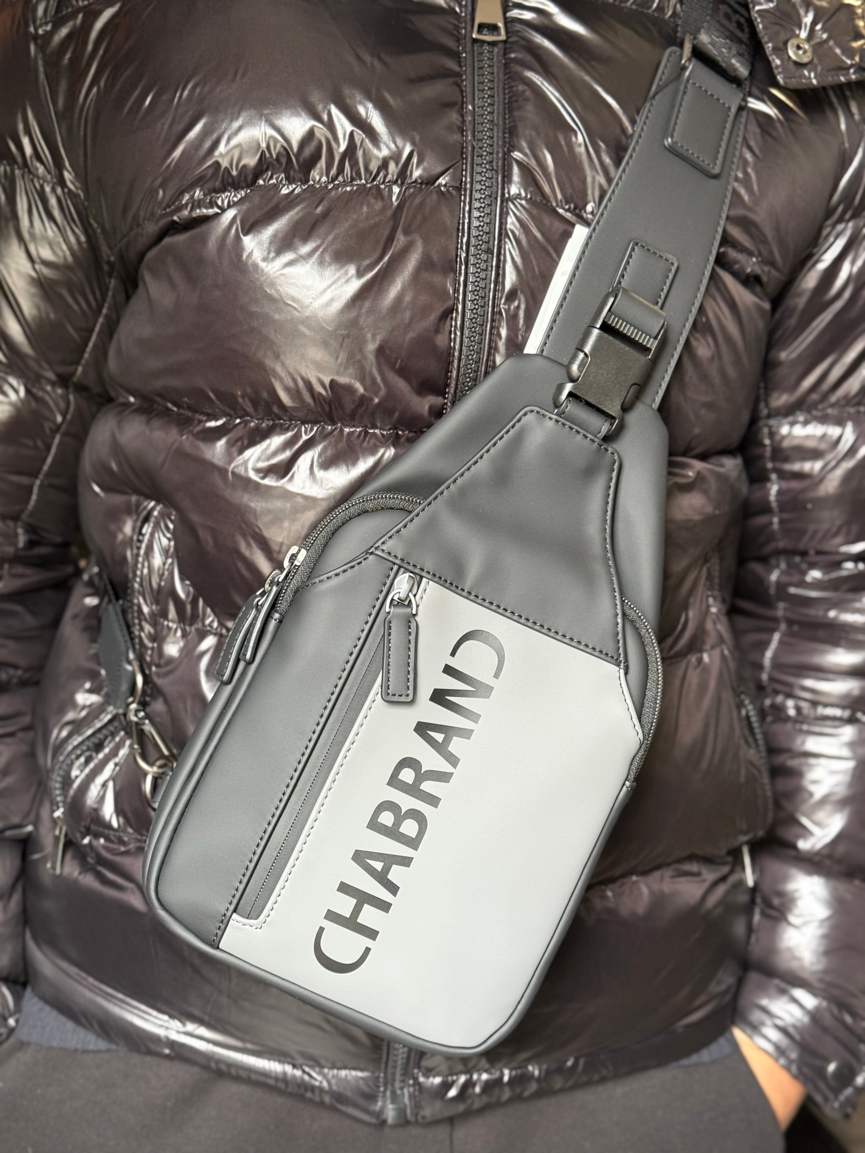 Body bag CHABRAND GRIS / NOIR | LYON