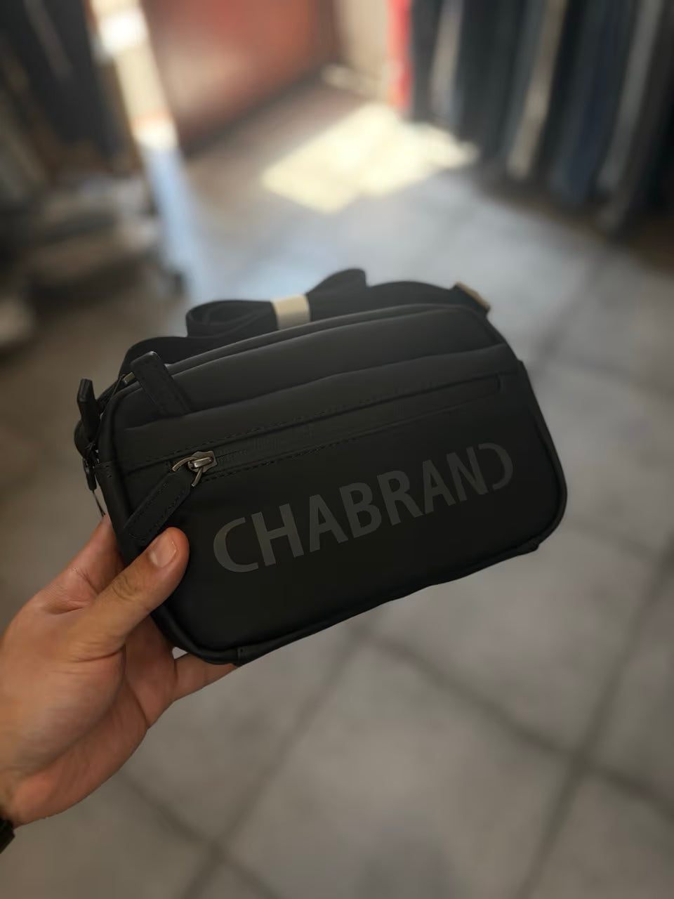 Mini Sacoche, mini bandoulière CHABRAND NOIR / NOIR | LYON