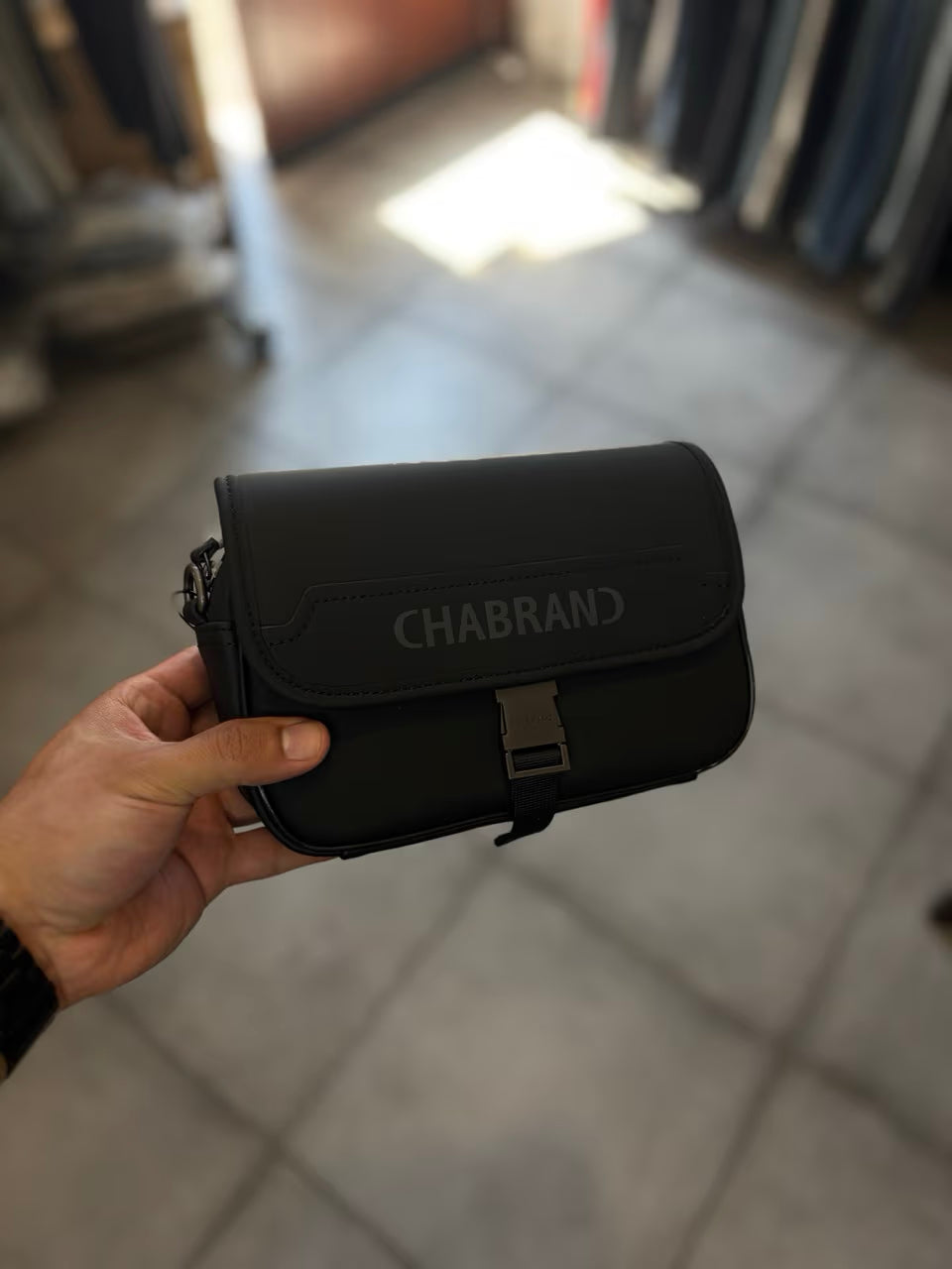Mini Sacoche, mini bandoulière TB1 CHABRAND NOIR