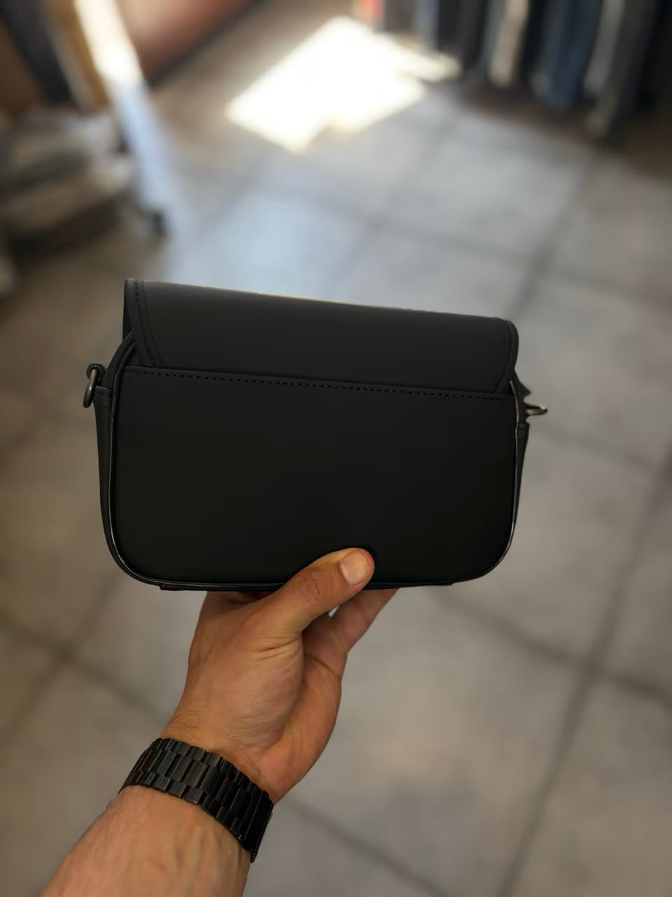 Mini Sacoche, mini bandoulière TB1 CHABRAND NOIR