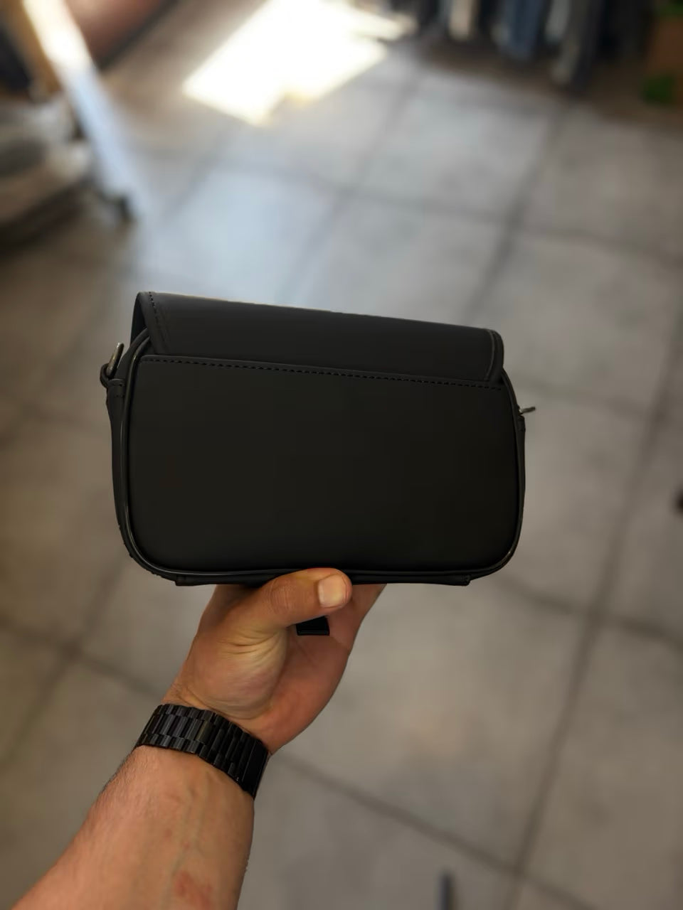 Mini Sacoche, mini bandoulière TB1 CHABRAND NOIR / GRIS