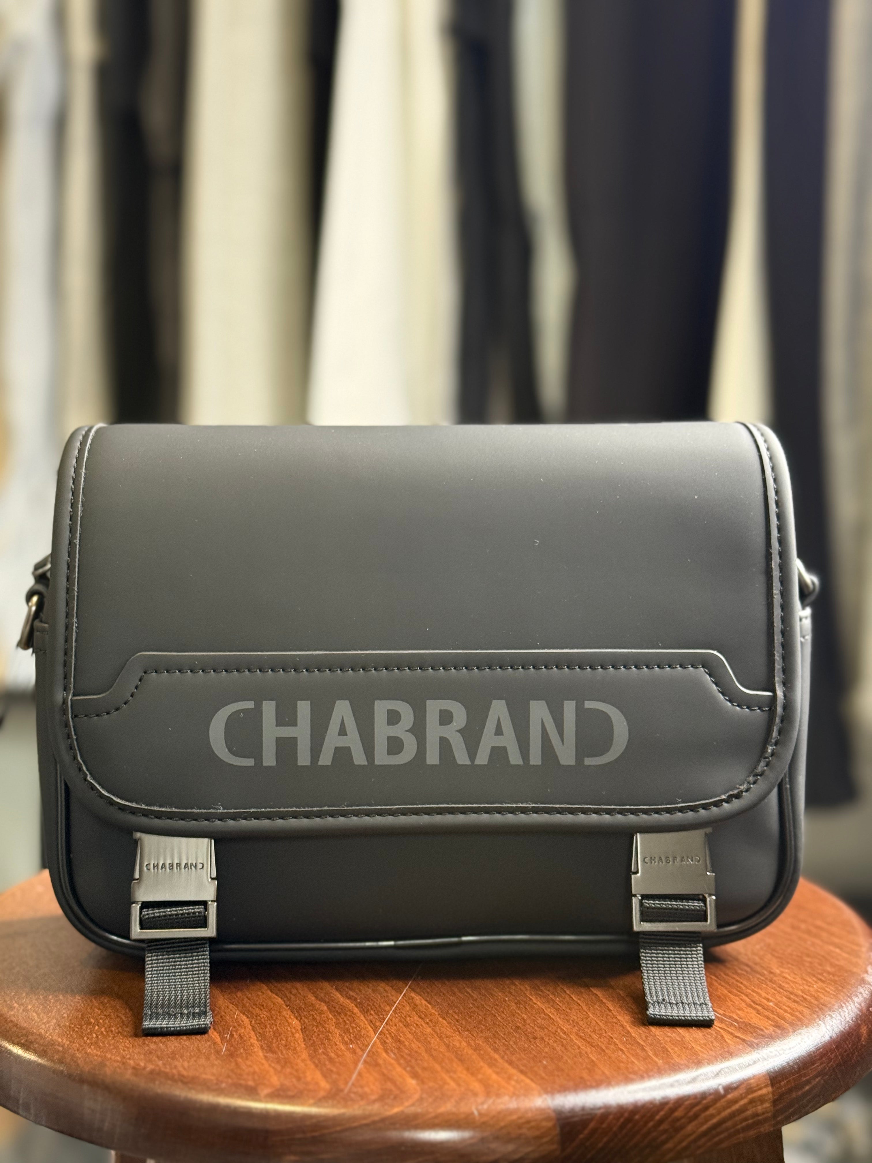 Sacoche à rabat , bandoulière TB CHABRAND NOIR | LYON