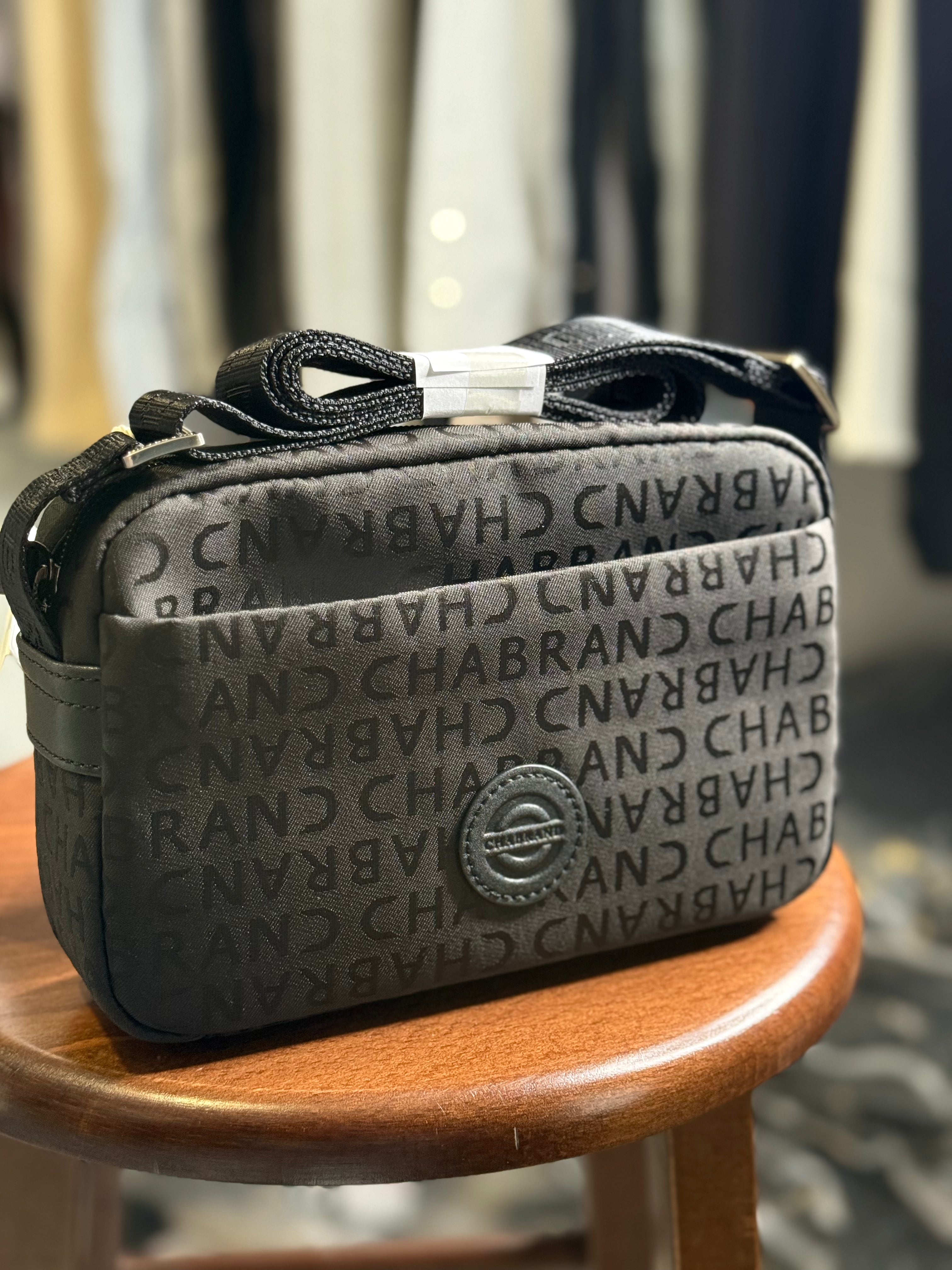 Sacoche, bandoulière CHABRAND à motifs NOIR | LYON