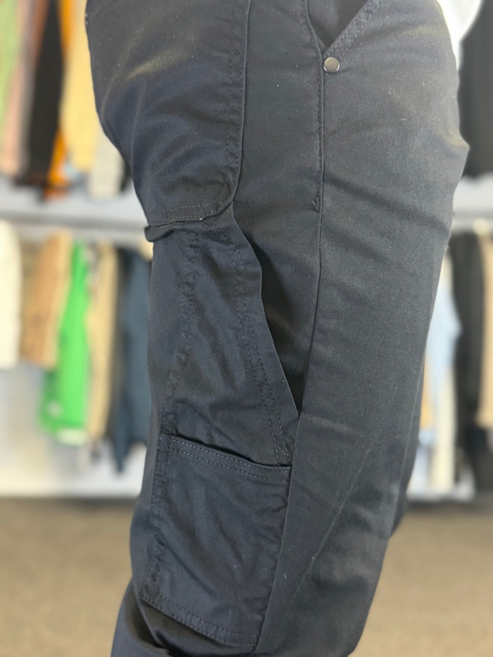 Pantalon noir simple (Noir)