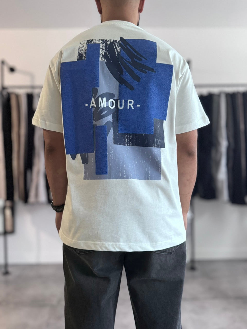 T-shirt AMOUR (Blanc)