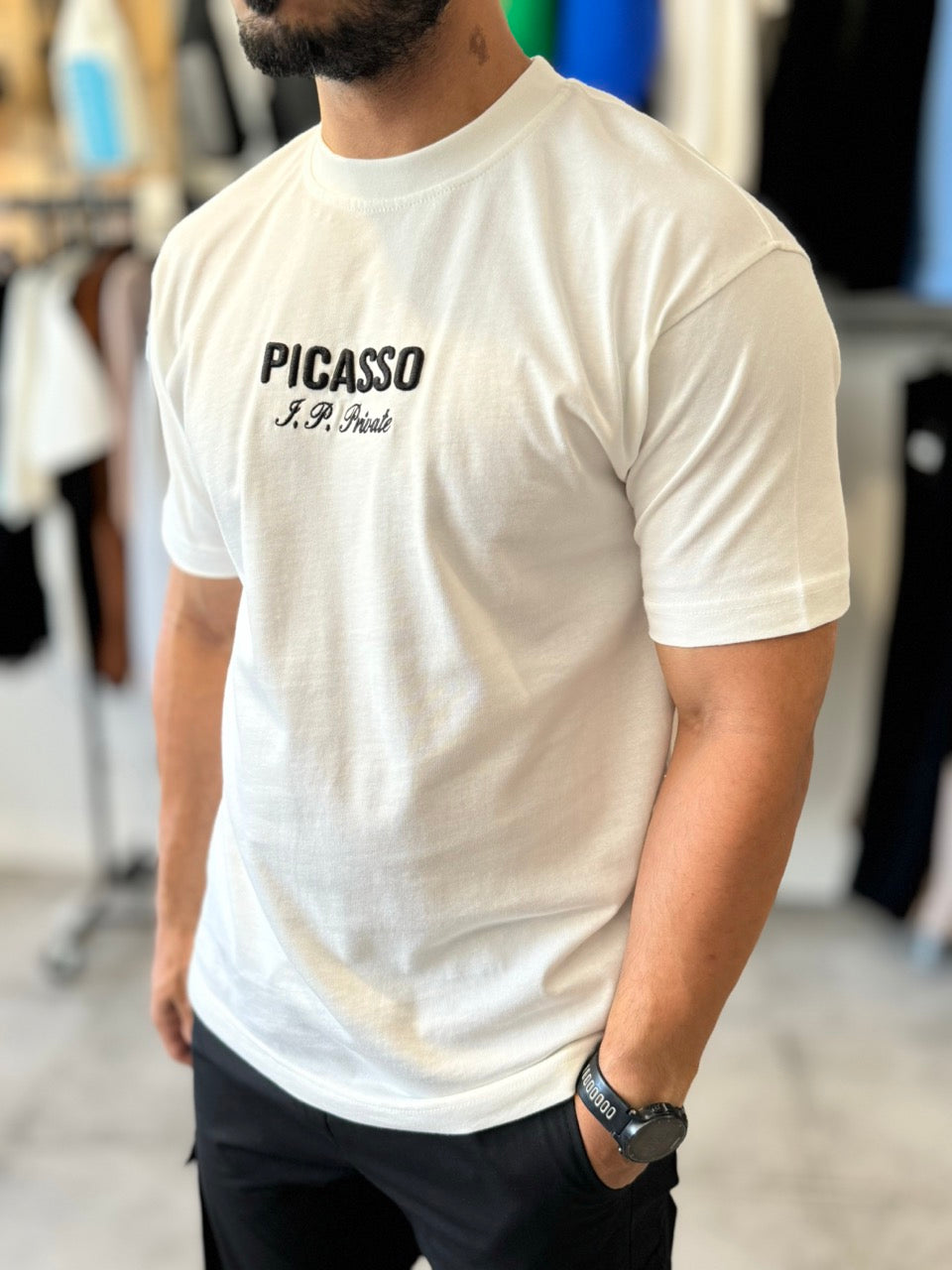 T-shirt PICASSO (Blanc)