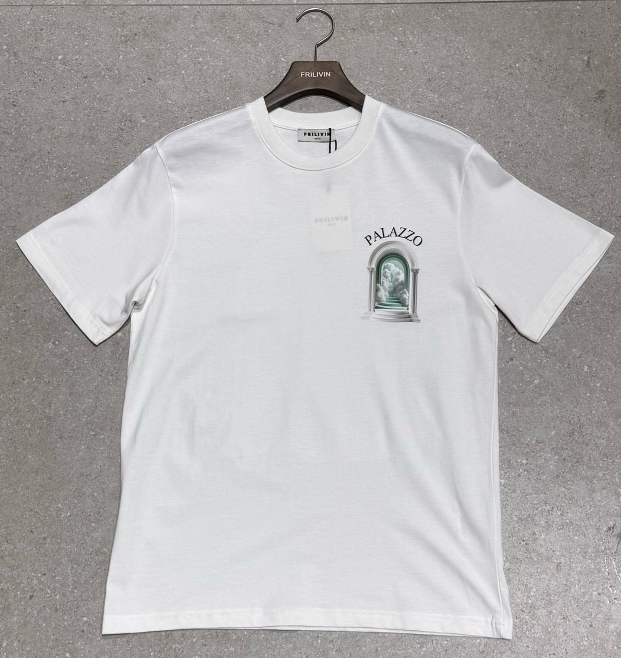 T-shirt plazzo blanc