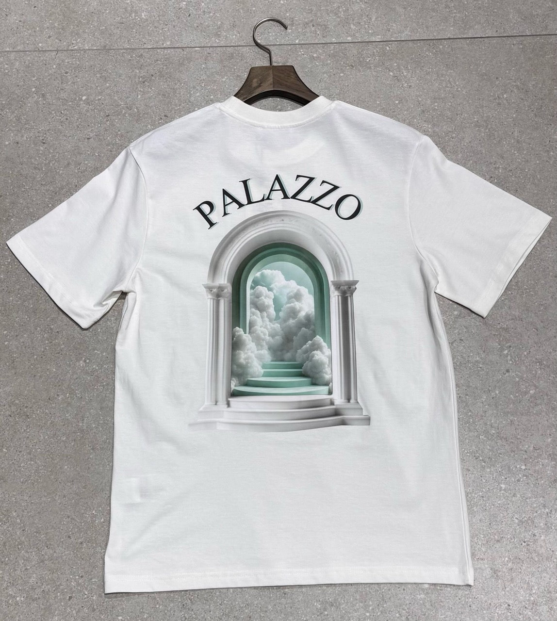 T-shirt plazzo blanc