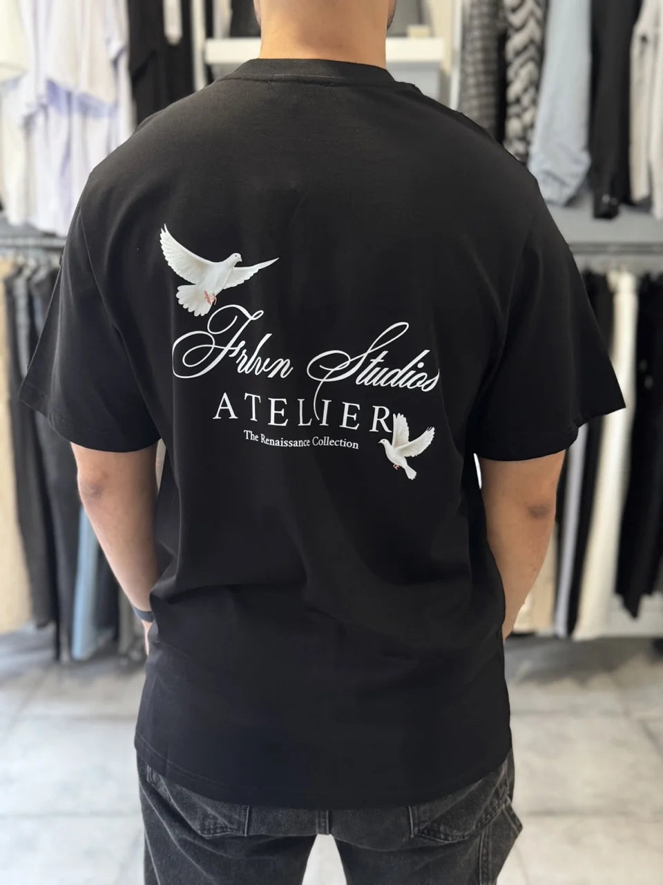 T-shirt dove noir