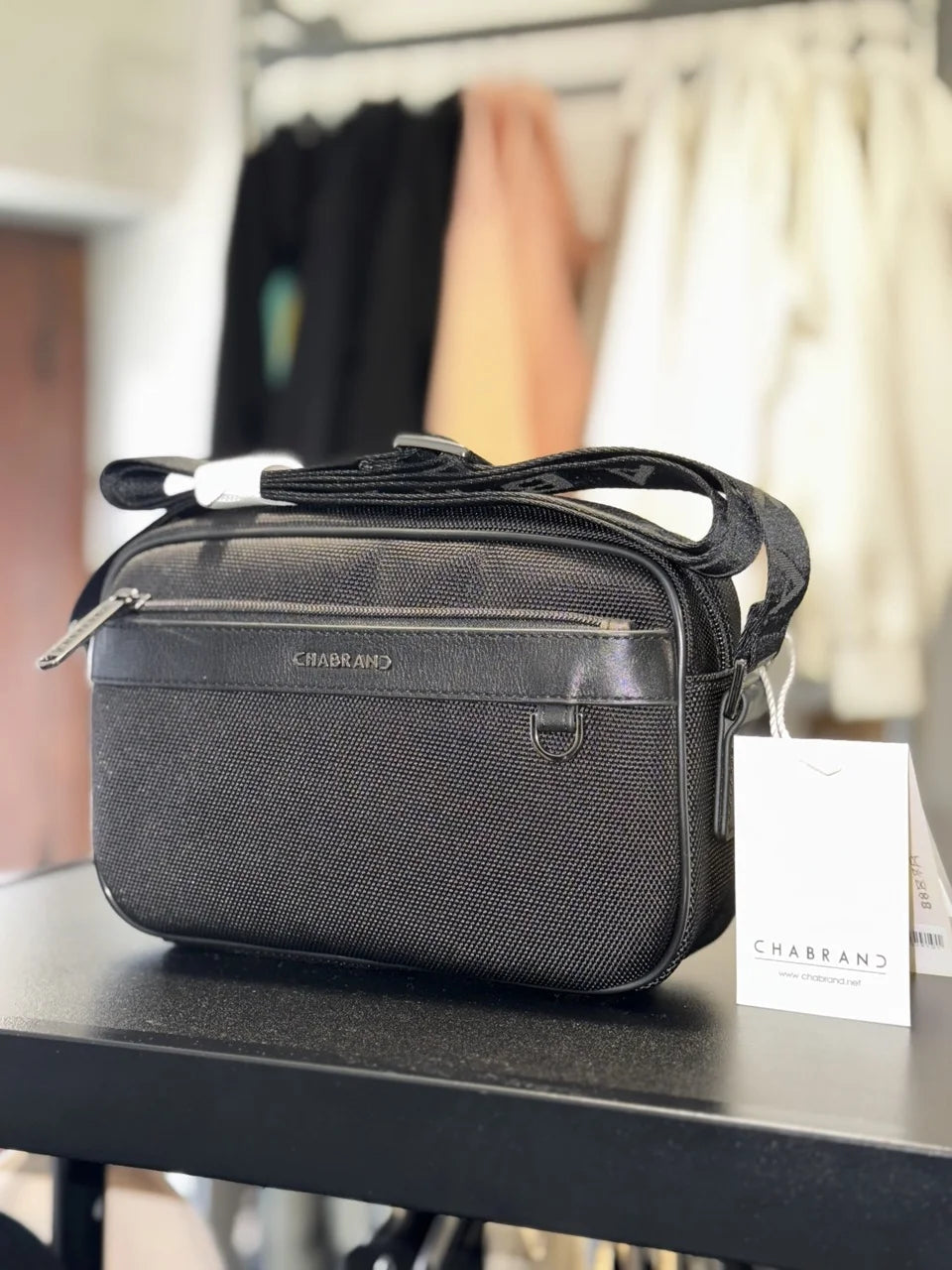 Mini Sacoche, mini bandoulière CHABRAND NOIR | LYON