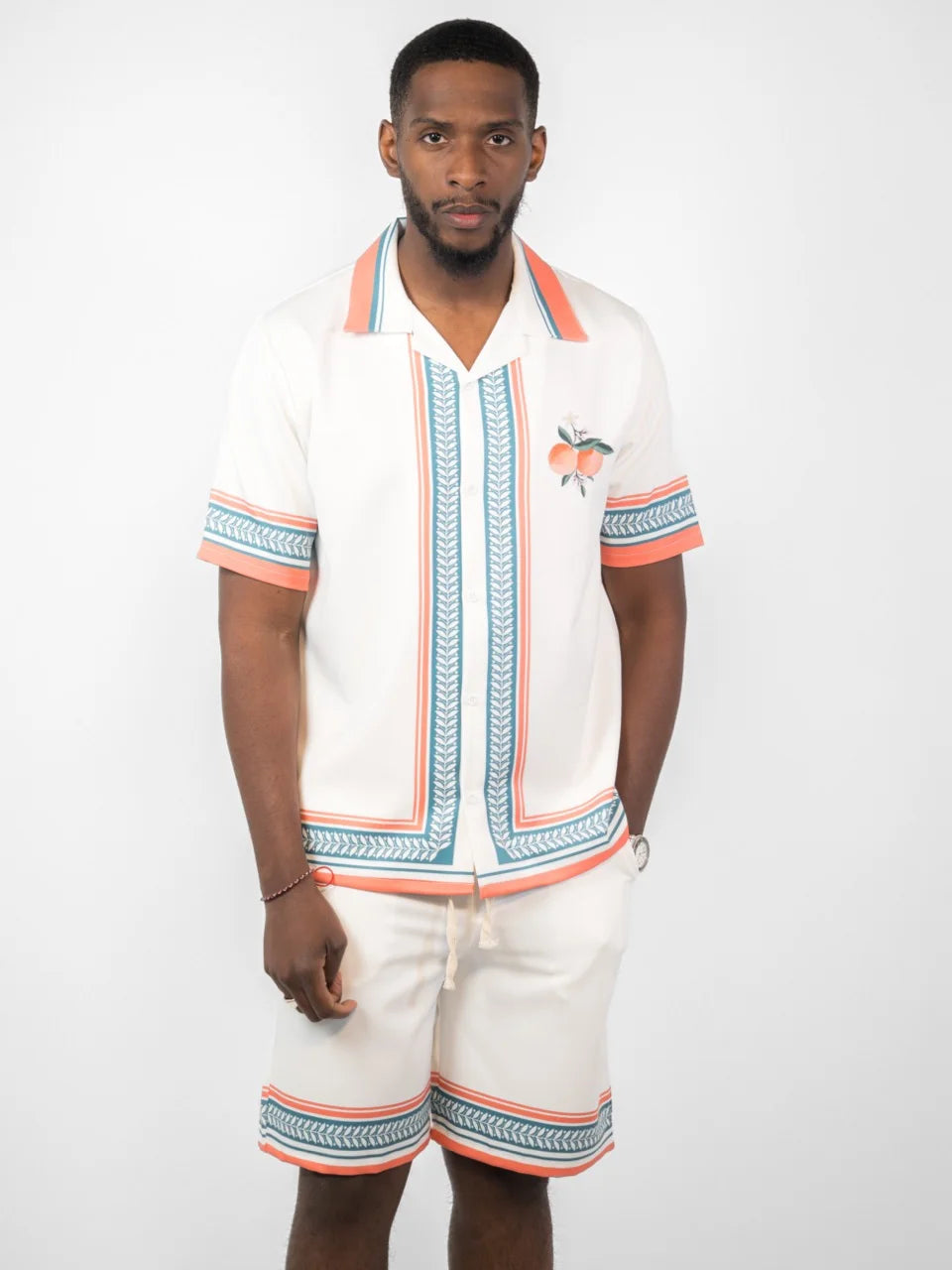 Ensemble short chemise Dolce Vita blanc