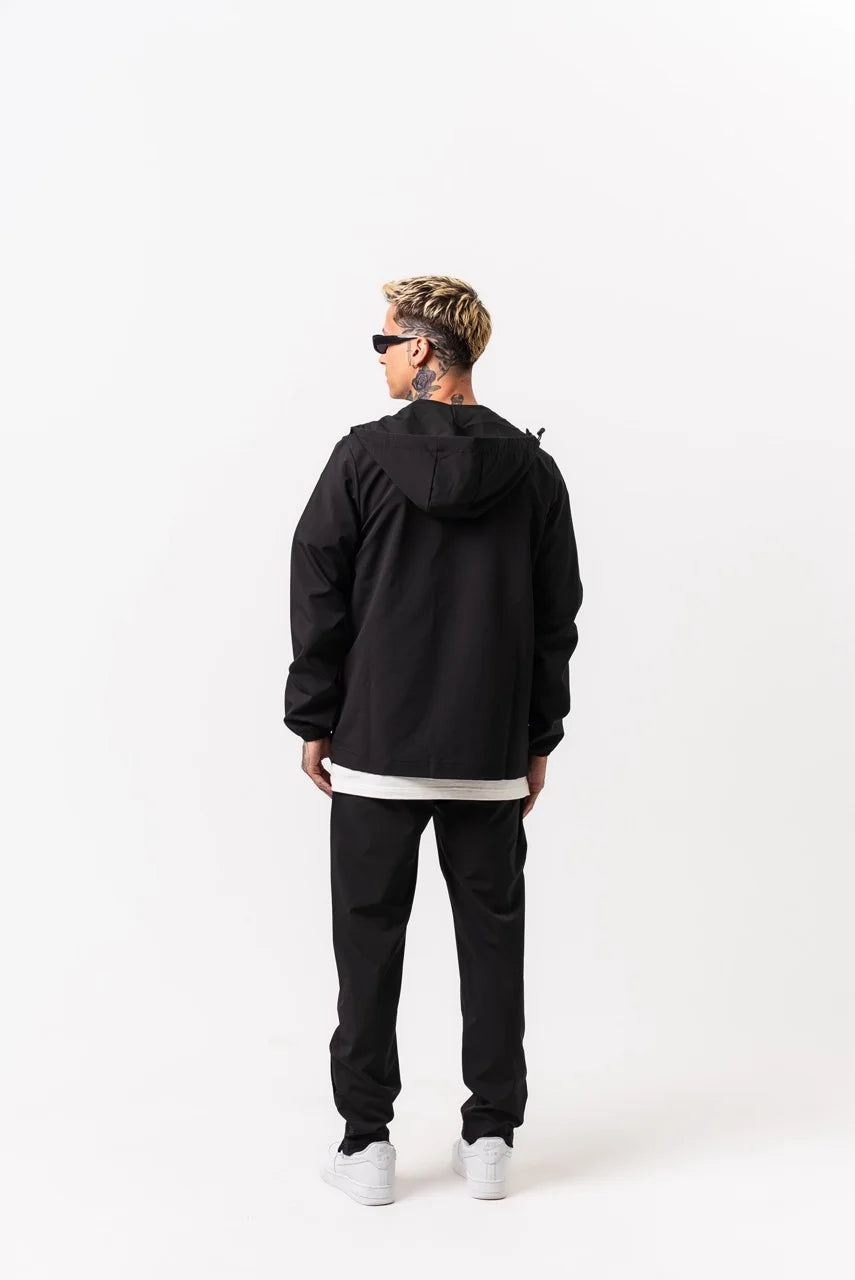 Ensemble survêtement Sport veste à capuche pantalon Noir