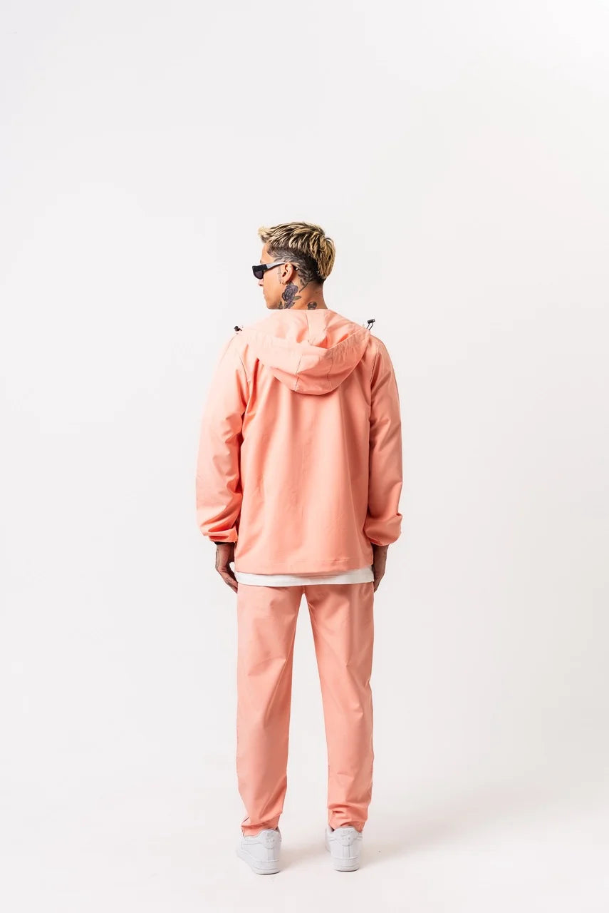 Ensemble survêtement Sport veste à capuche pantalon Rose
