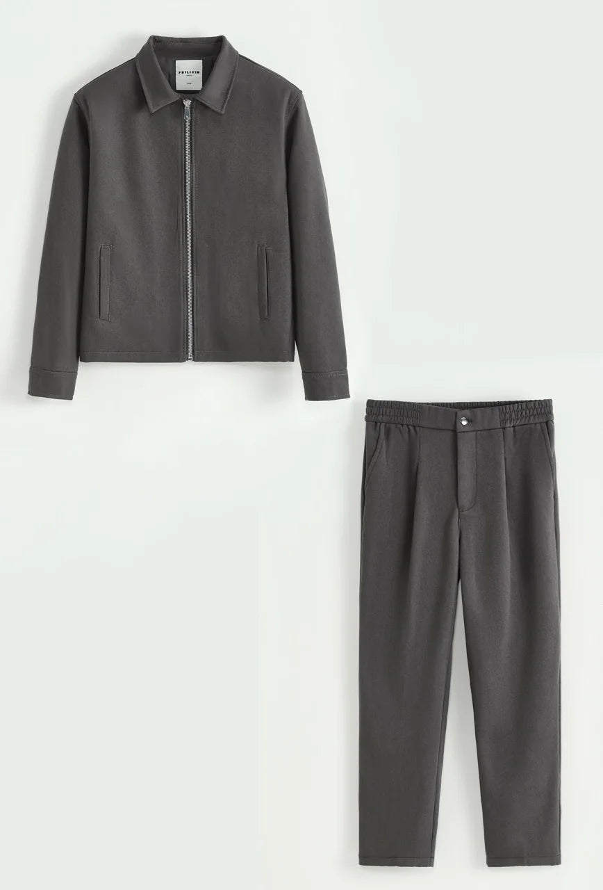 Ensemble veste pantalon class gris | Lyon