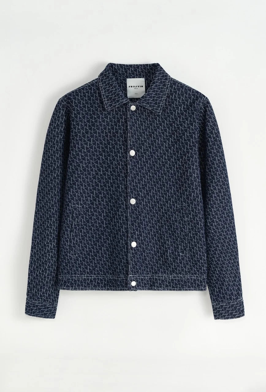 Ensemble LOSAN veste et pantalon jean bleu marine | Lyon