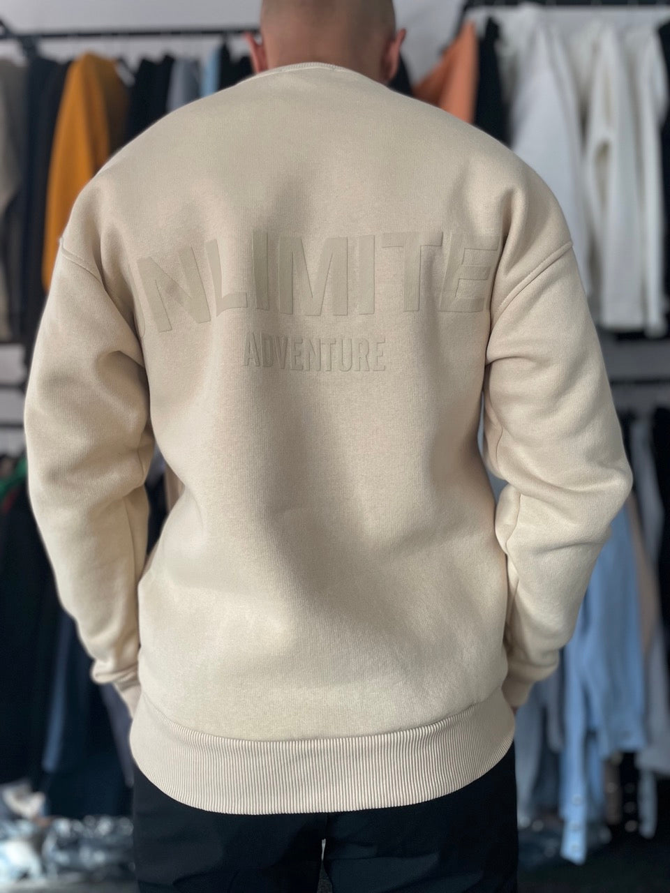 Pull épais UNLIMITED Beige