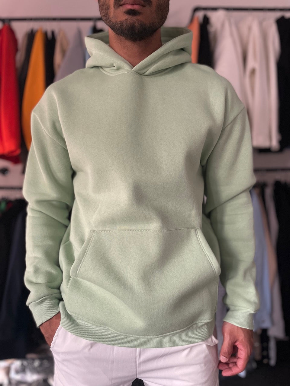 Sweat-shirt model B (Menthe)