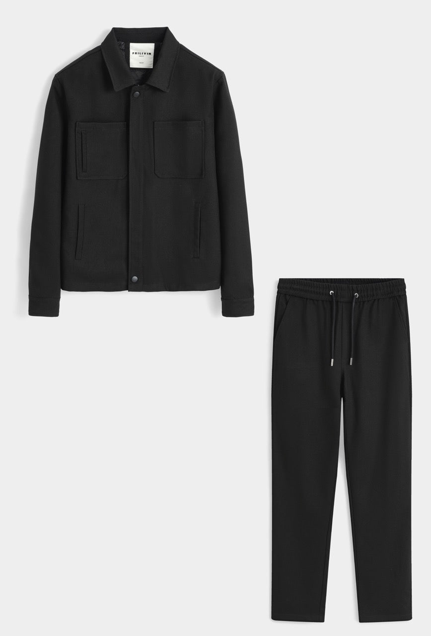 Ensemble veste pantalon classy noir EP | Lyon