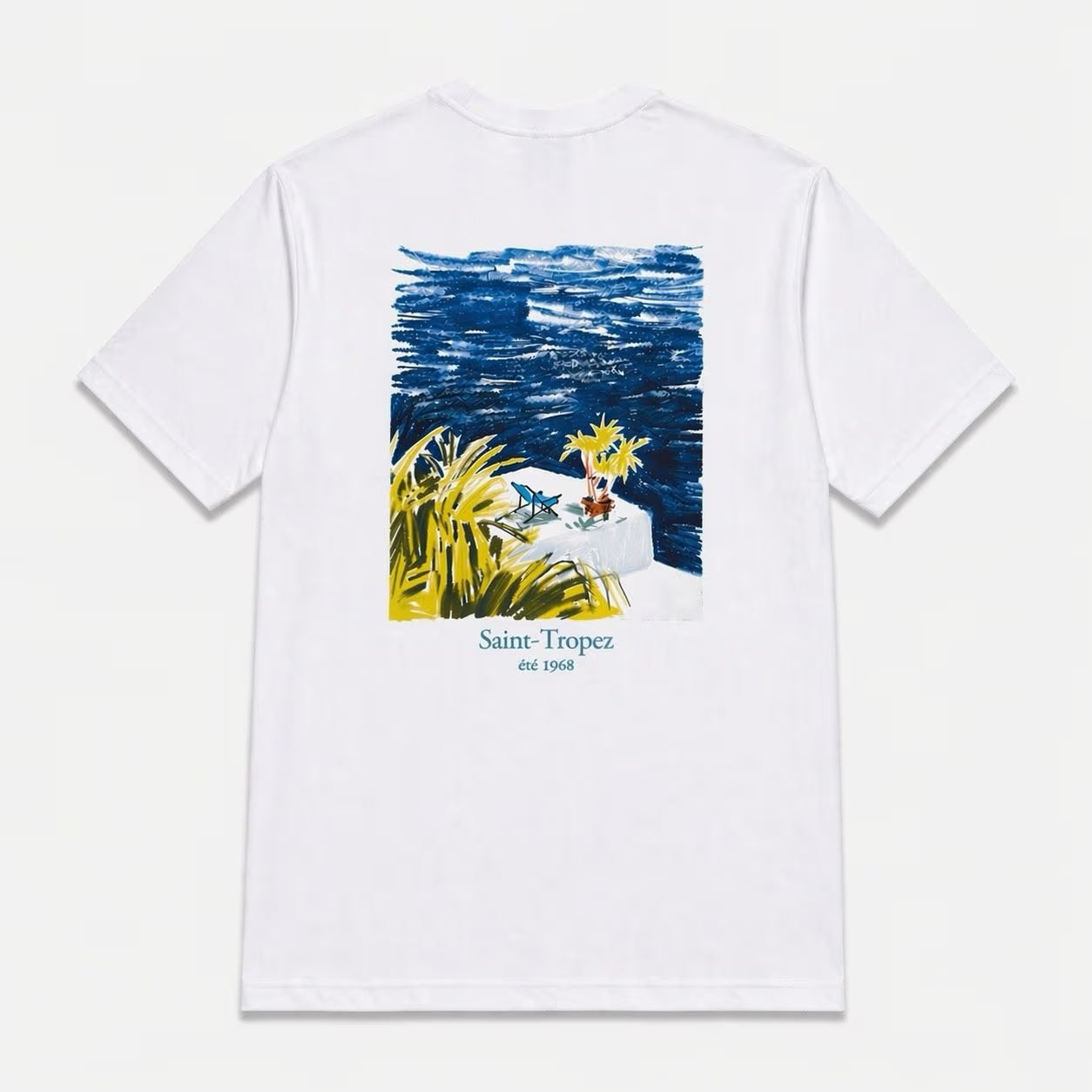 T-shirt Oversize saint tropez B blanc| Lyon