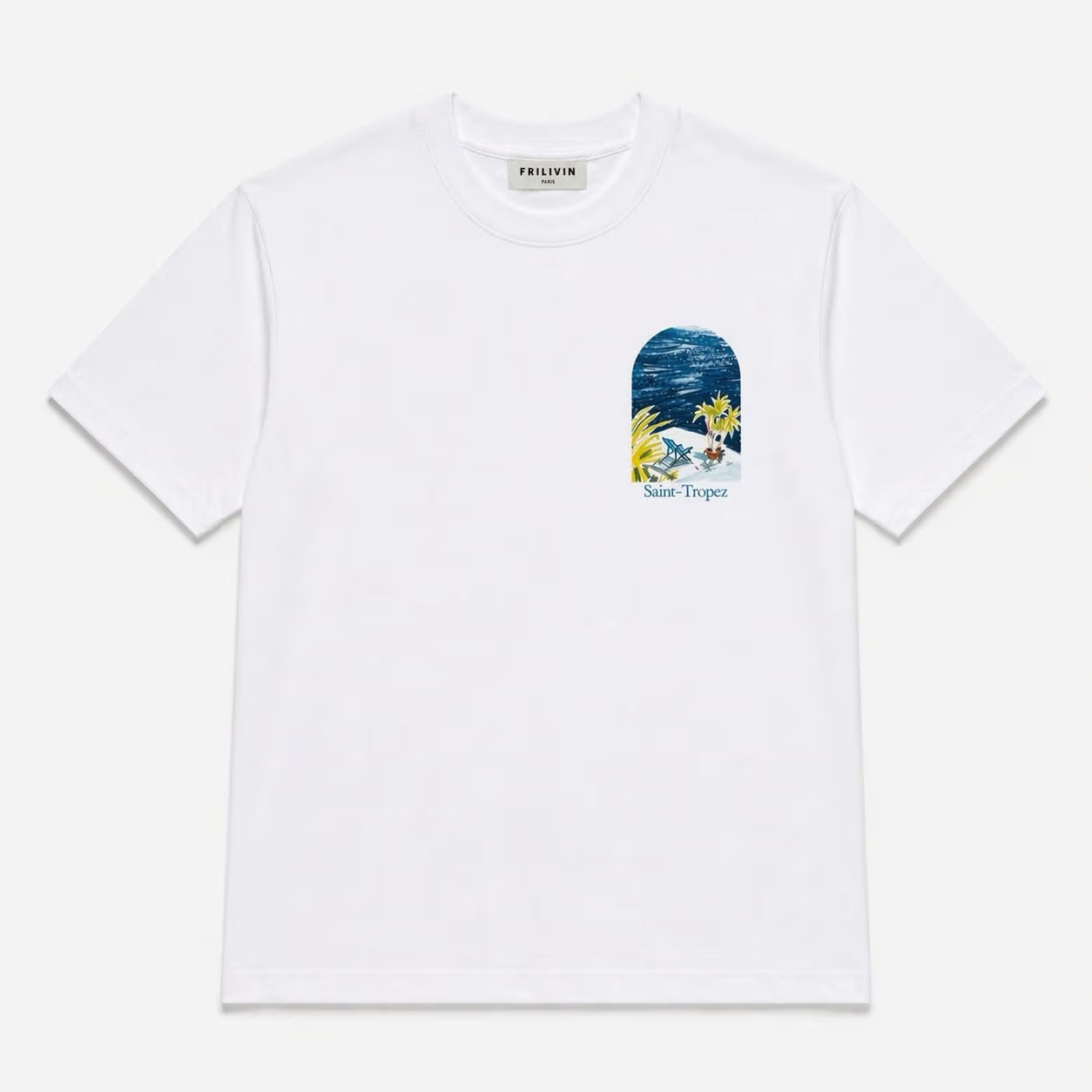 T-shirt Oversize saint tropez B blanc| Lyon