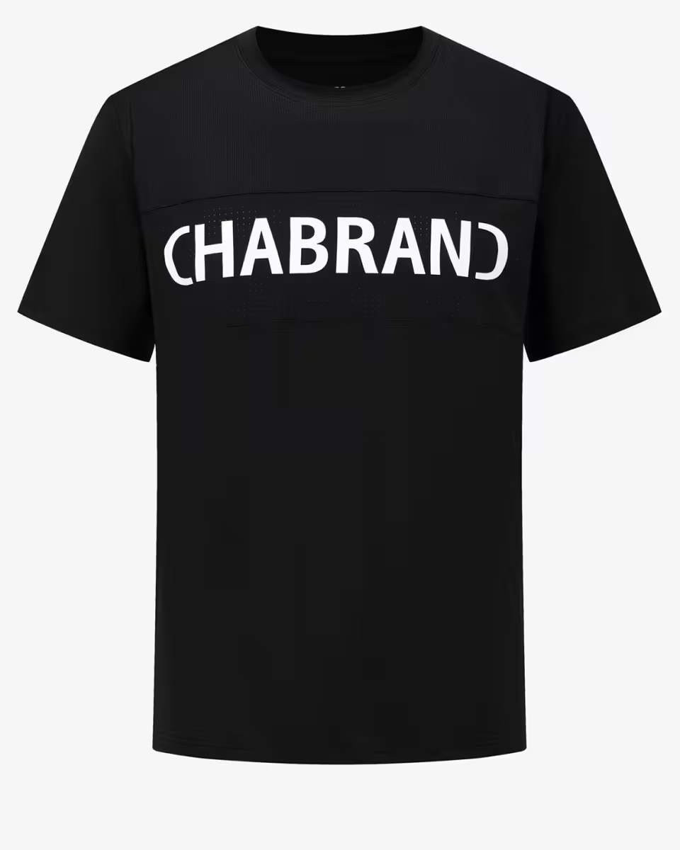 T-shirt noir léger Chabrand | Lyon