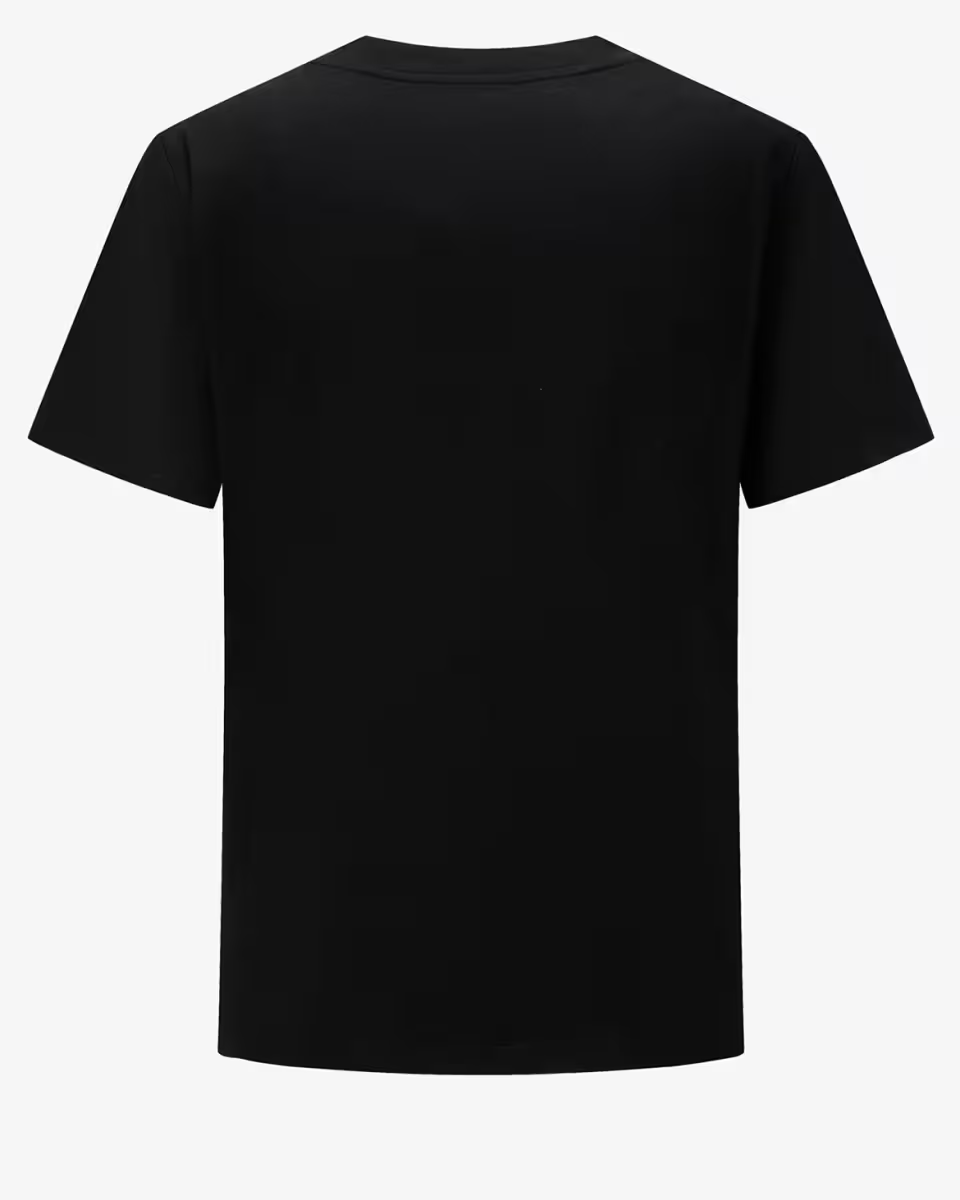 T-shirt noir logo relief Chabrand | Lyon