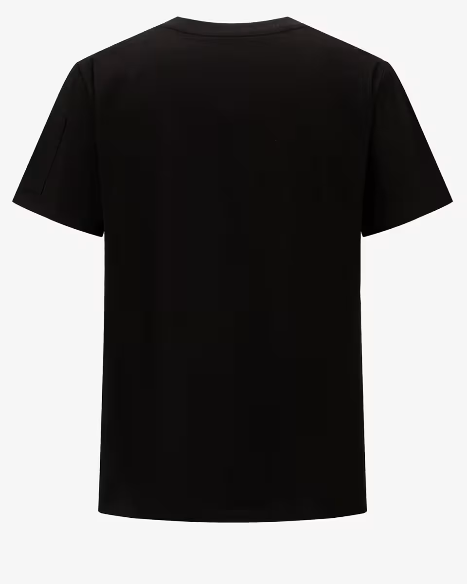 T-shirt noir monochrome Chabrand | Lyon